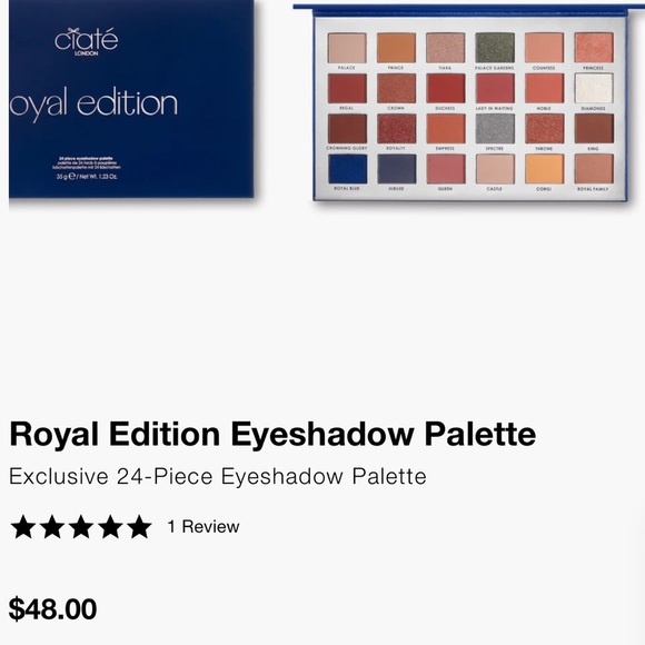 ROYAL Edition Eyeshadow Palette - Picture 3 of 3